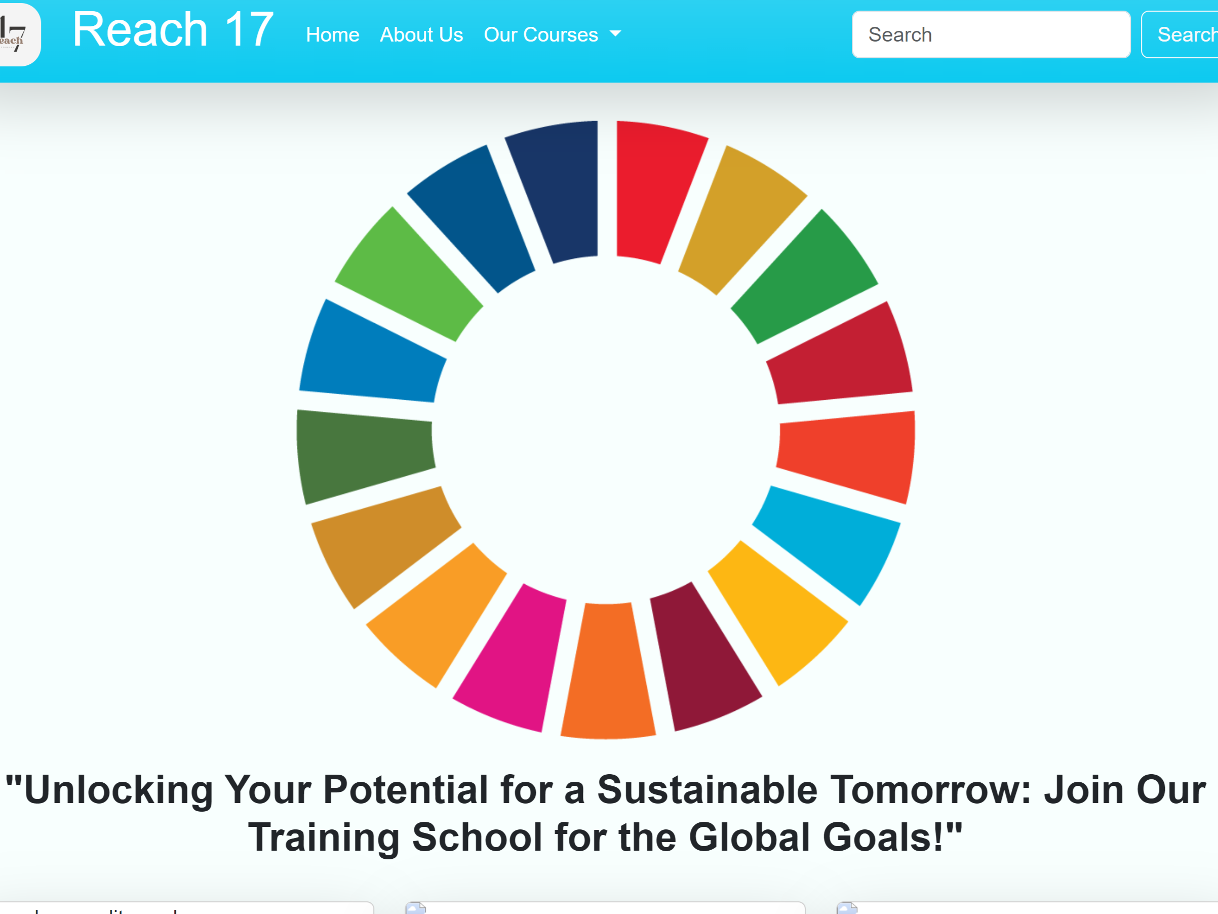 SDGs training school